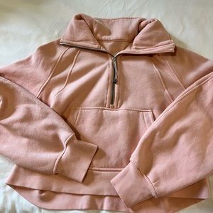 Scuba Oversized Funnel-Neck Half Zip
